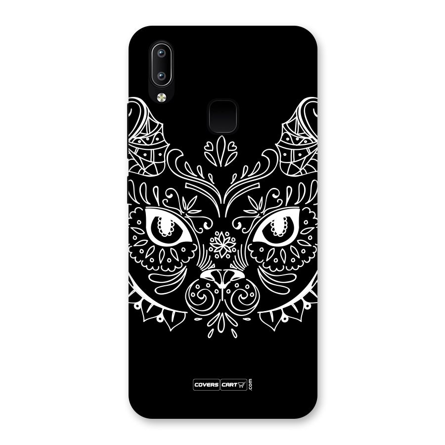 Ethnic Cat Design Back Case for Vivo Y93