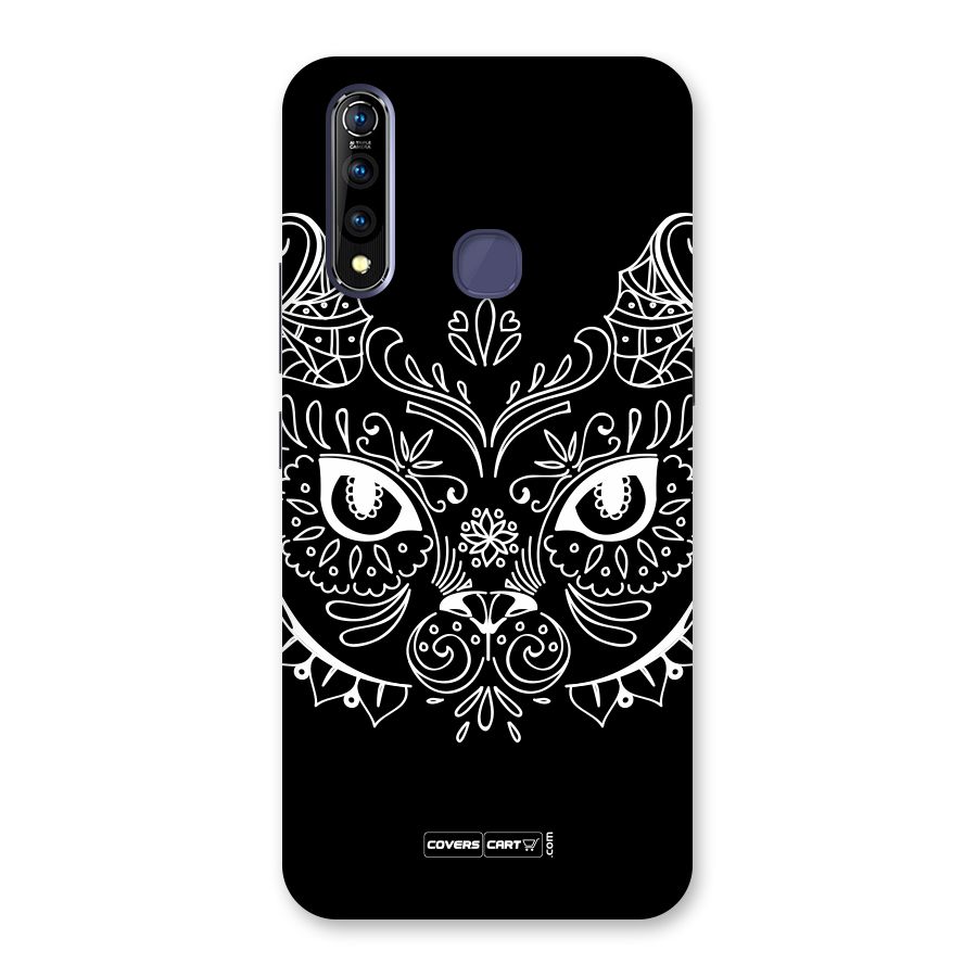 Ethnic Cat Design Back Case for Vivo Z1 Pro
