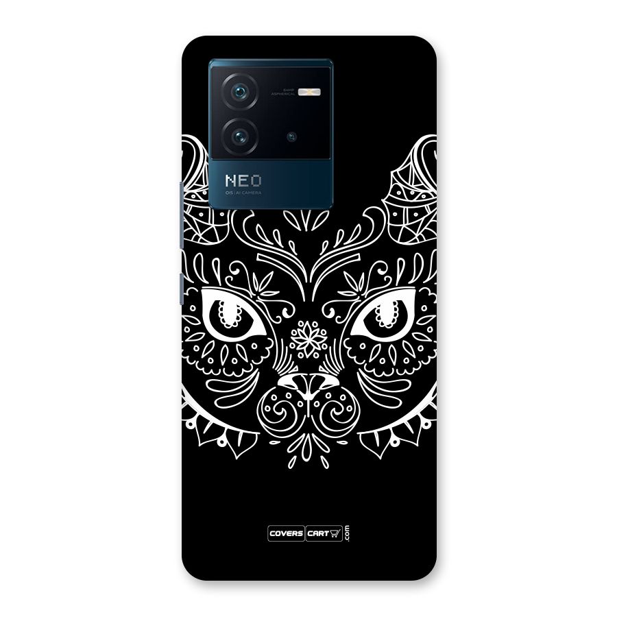 Ethnic Cat Design Back Case for Vivo iQOO Neo 6 5G