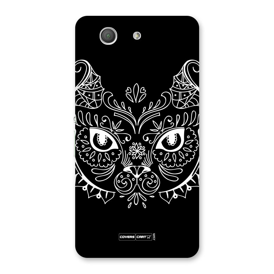 Ethnic Cat Design Back Case for Xperia Z3 Compact