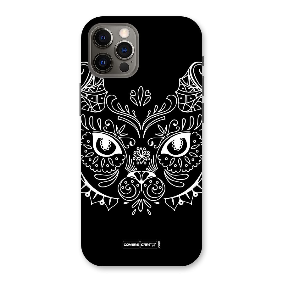 Ethnic Cat Design Back Case for iPhone 12 Pro