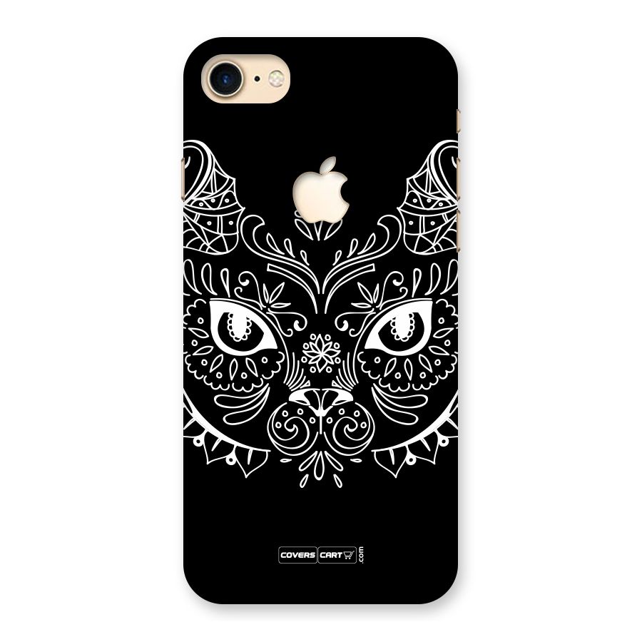 Ethnic Cat Design Back Case for iPhone 7 Apple Cut
