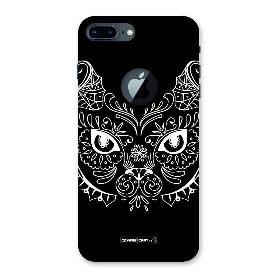 Ethnic Cat Design Back Case for iPhone 7 Plus Logo Cut