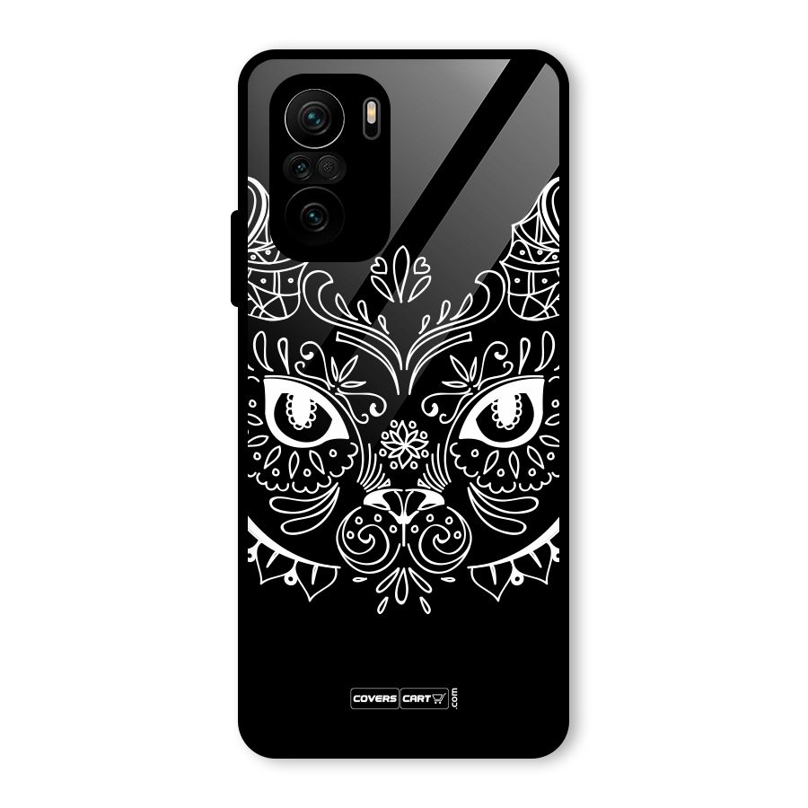 Ethnic Cat Design Glass Back Case for Mi 11X Pro