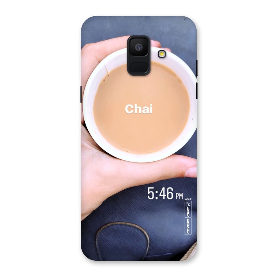 Evening Tea Back Case for Galaxy A6 (2018)