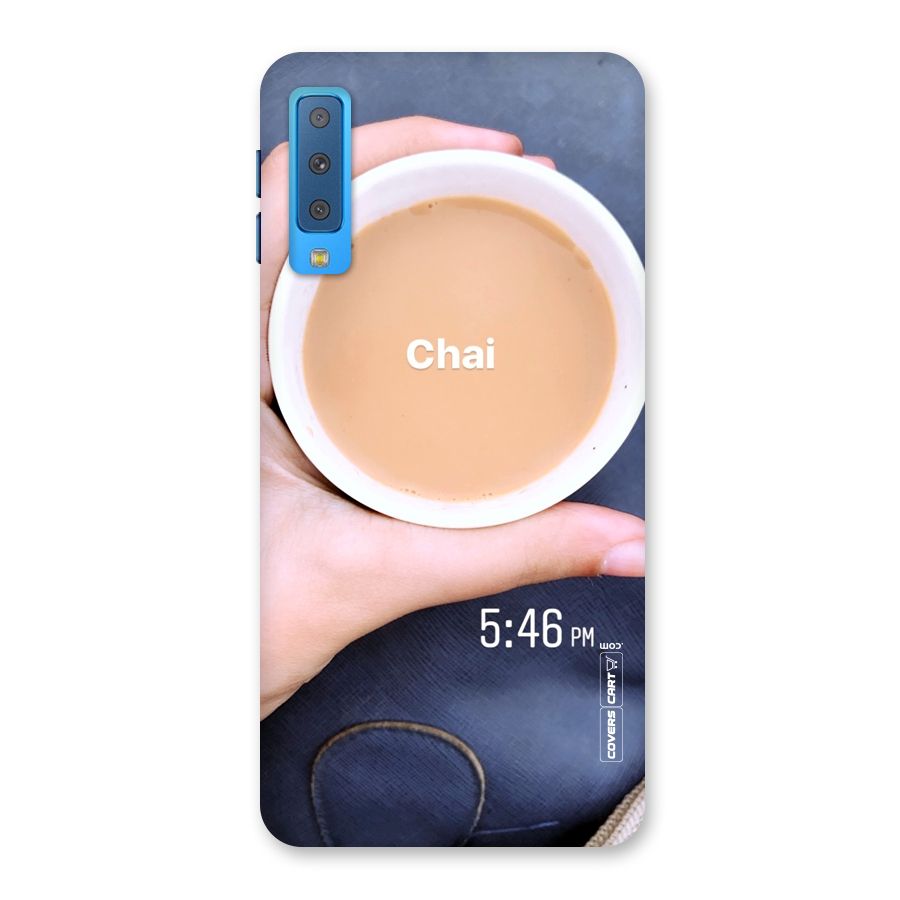 Evening Tea Back Case for Galaxy A7 (2018)