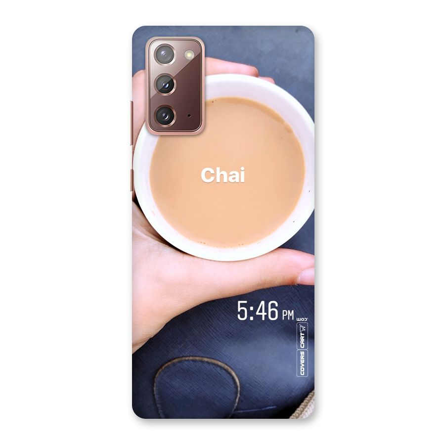 Evening Tea Back Case for Galaxy Note 20