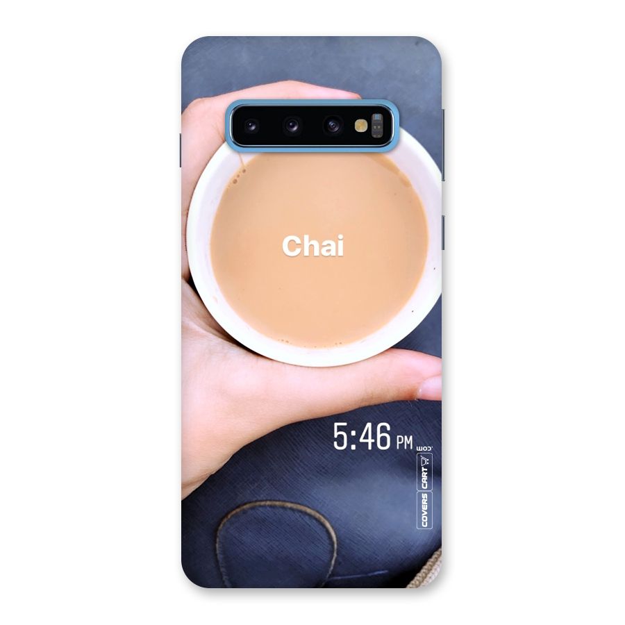 Evening Tea Back Case for Galaxy S10