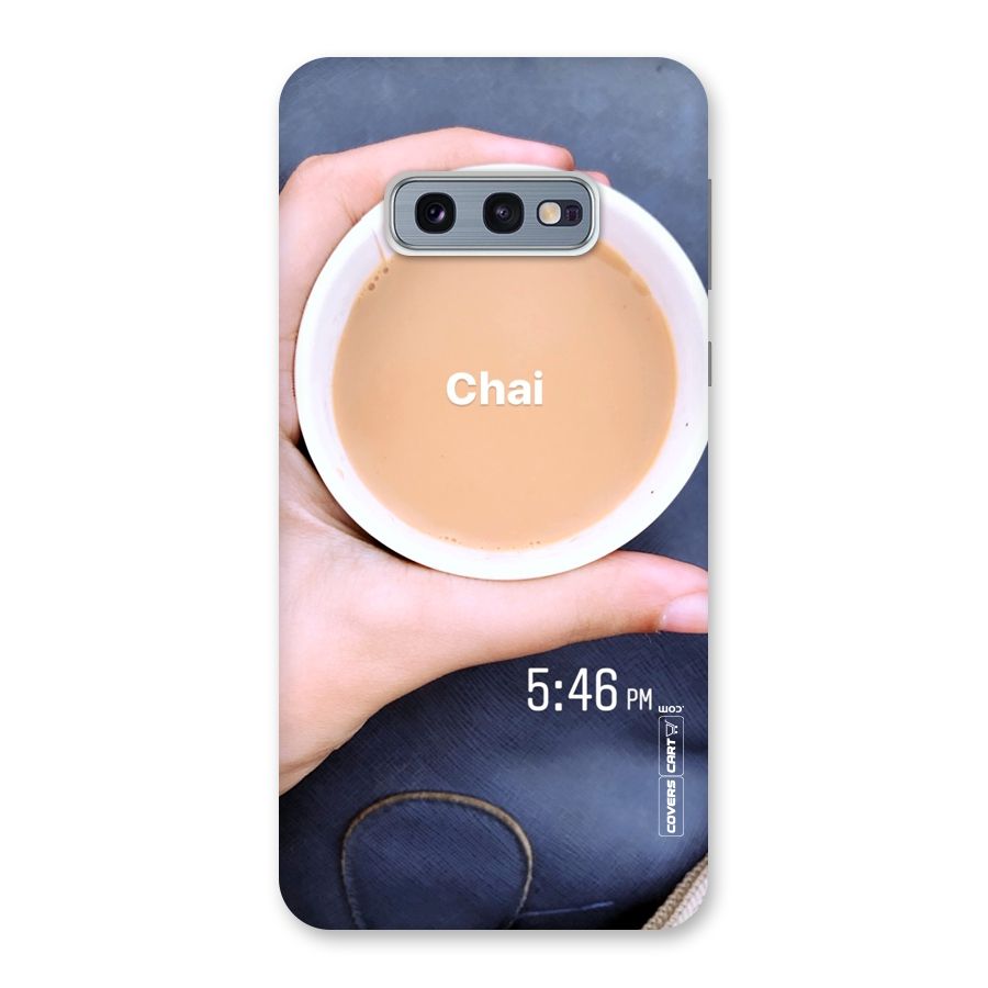 Evening Tea Back Case for Galaxy S10e