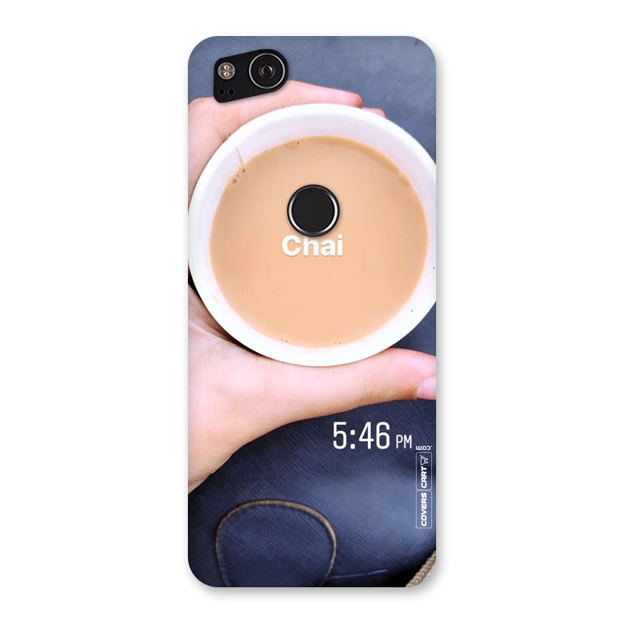 Evening Tea Back Case for Google Pixel 2