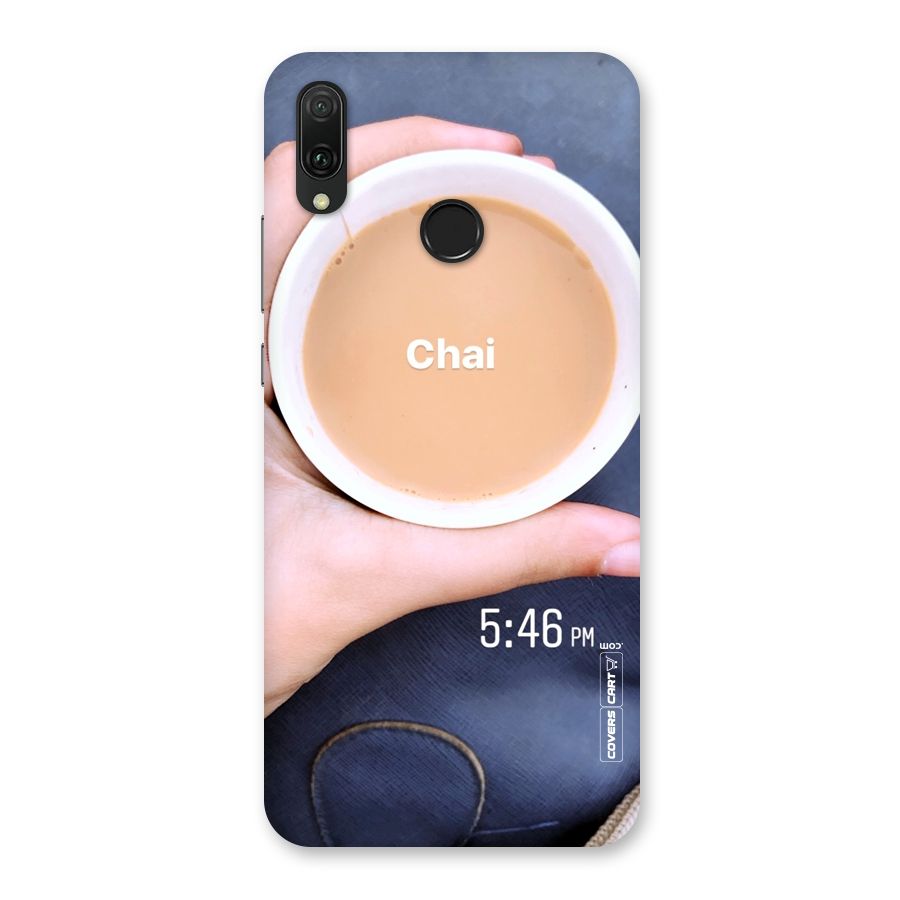 Evening Tea Back Case for Huawei Y9 (2019)