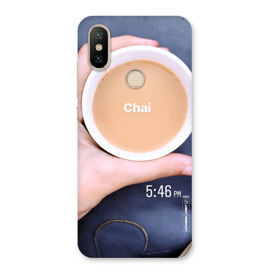 Evening Tea Back Case for Mi A2