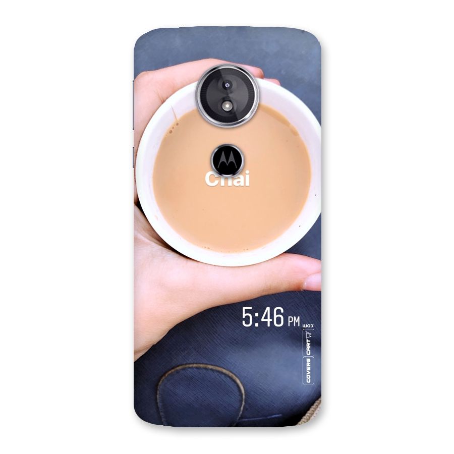 Evening Tea Back Case for Moto E5