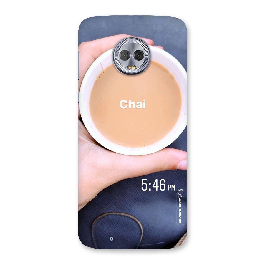 Evening Tea Back Case for Moto G6