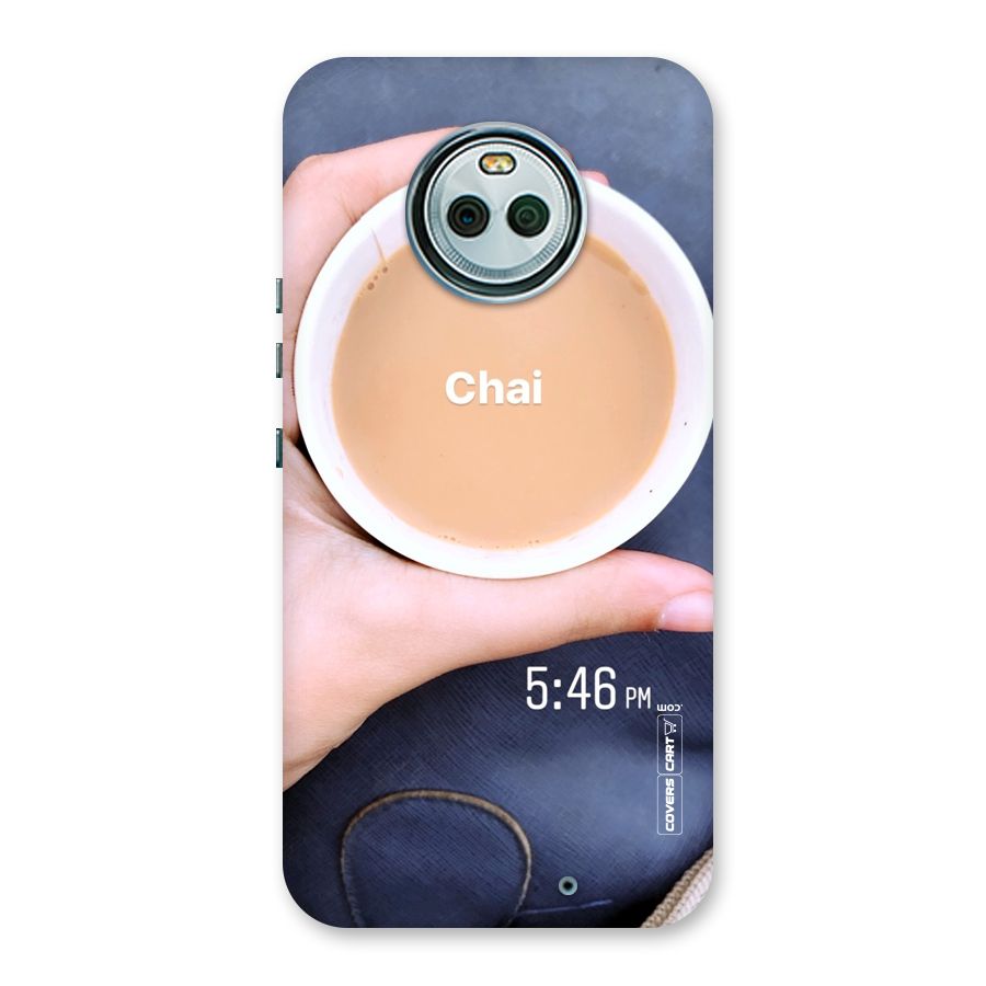 Evening Tea Back Case for Moto X4