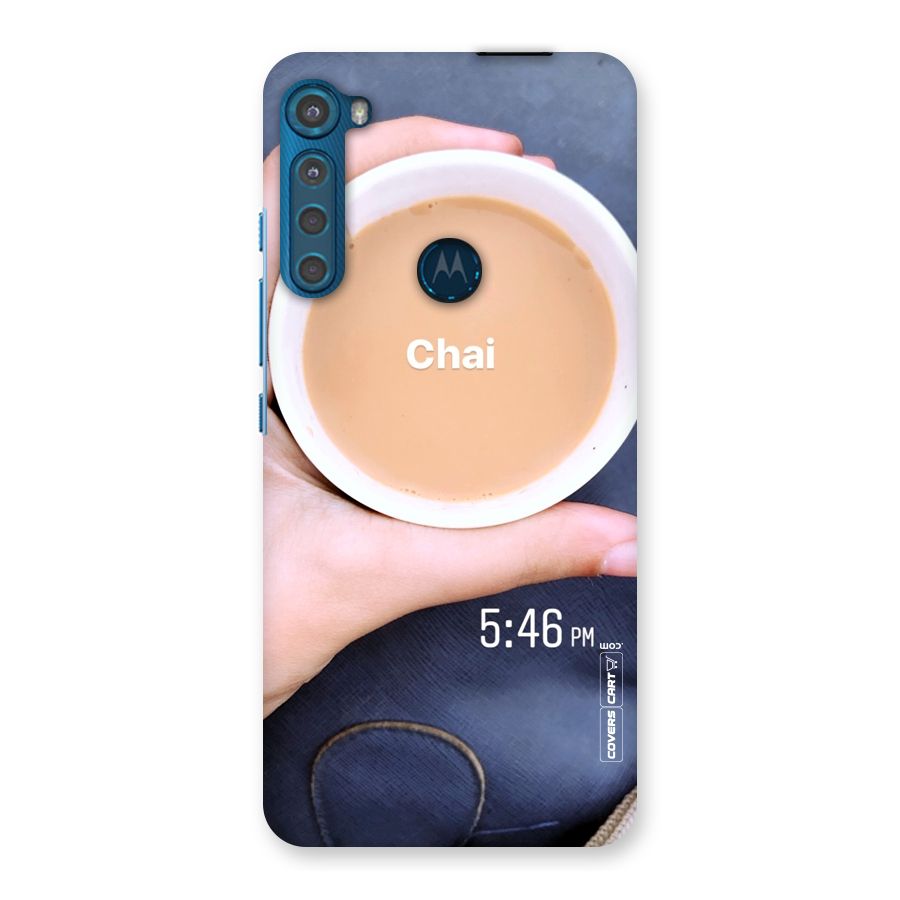 Evening Tea Back Case for Motorola One Fusion Plus