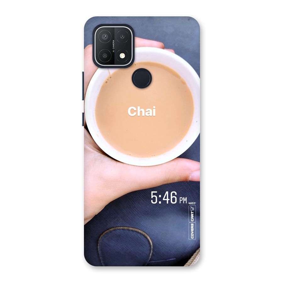 Evening Tea Back Case for Oppo A15