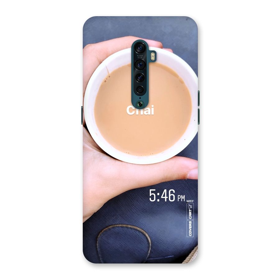 Evening Tea Back Case for Oppo Reno2