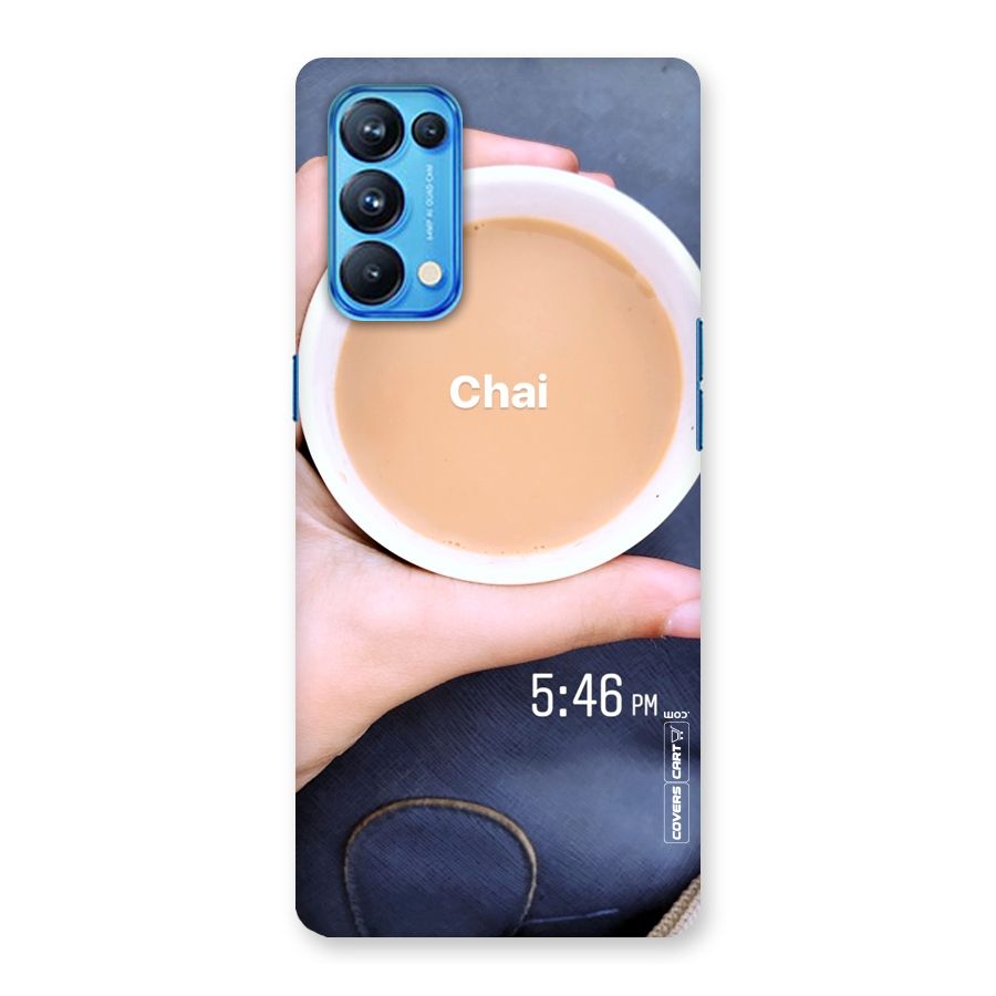 Evening Tea Back Case for Oppo Reno5 Pro 5G