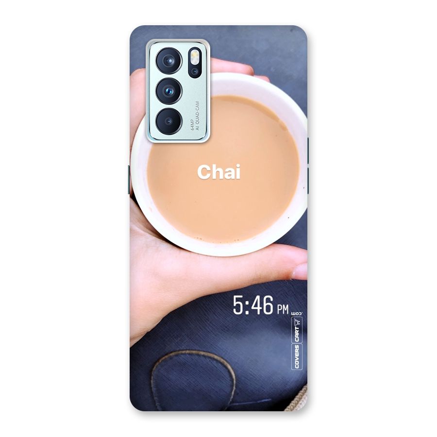 Evening Tea Back Case for Oppo Reno6 Pro 5G