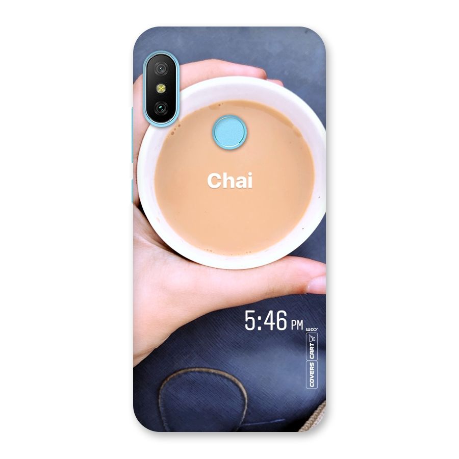 Evening Tea Back Case for Redmi 6 Pro