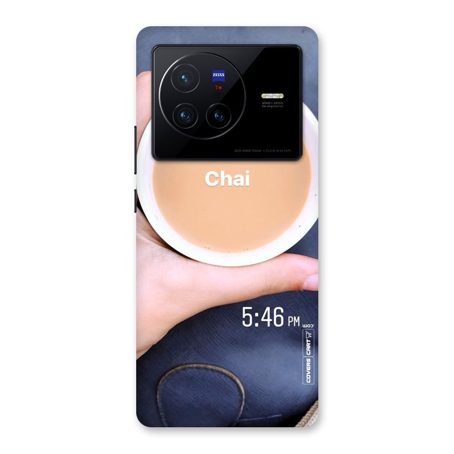Evening Tea Back Case for Vivo X80