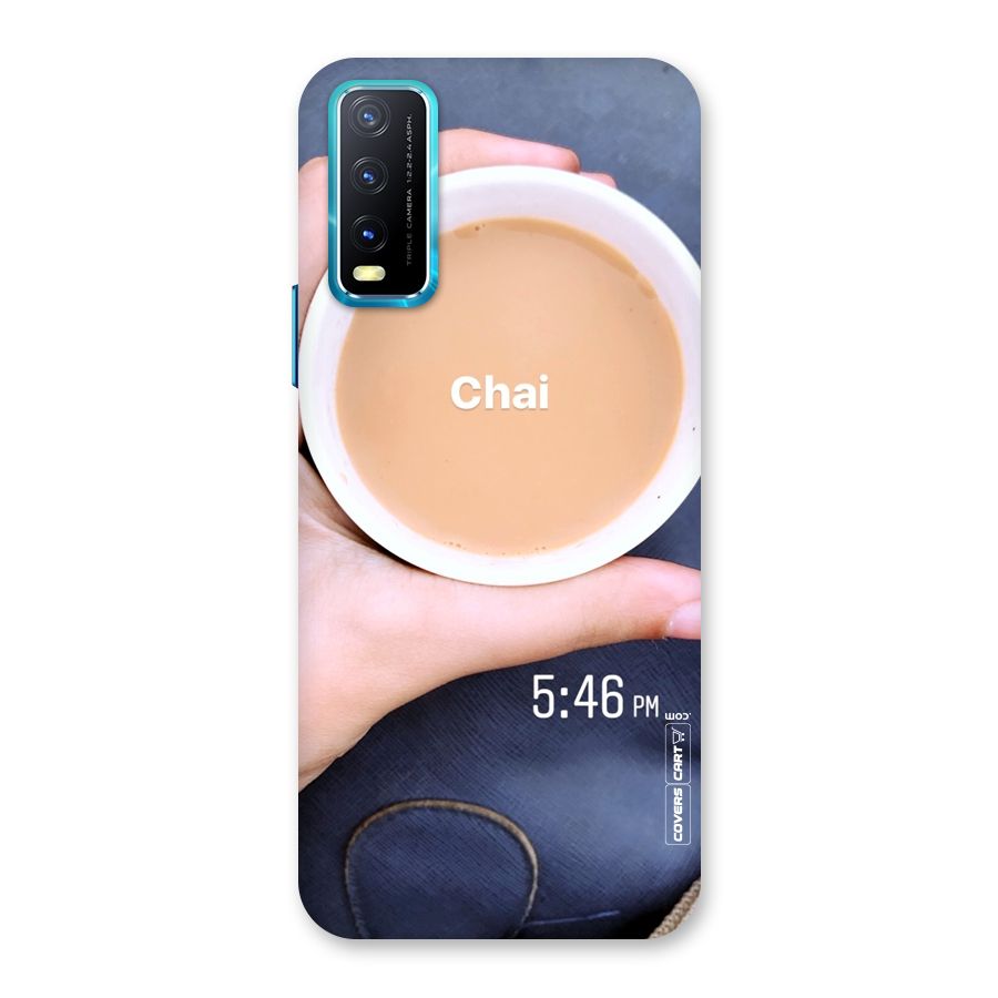 Evening Tea Back Case for Vivo Y20A