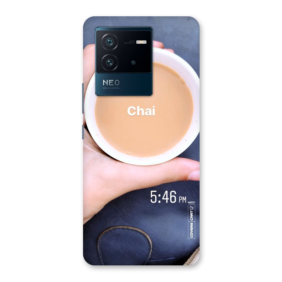 Evening Tea Back Case for Vivo iQOO Neo 6 5G