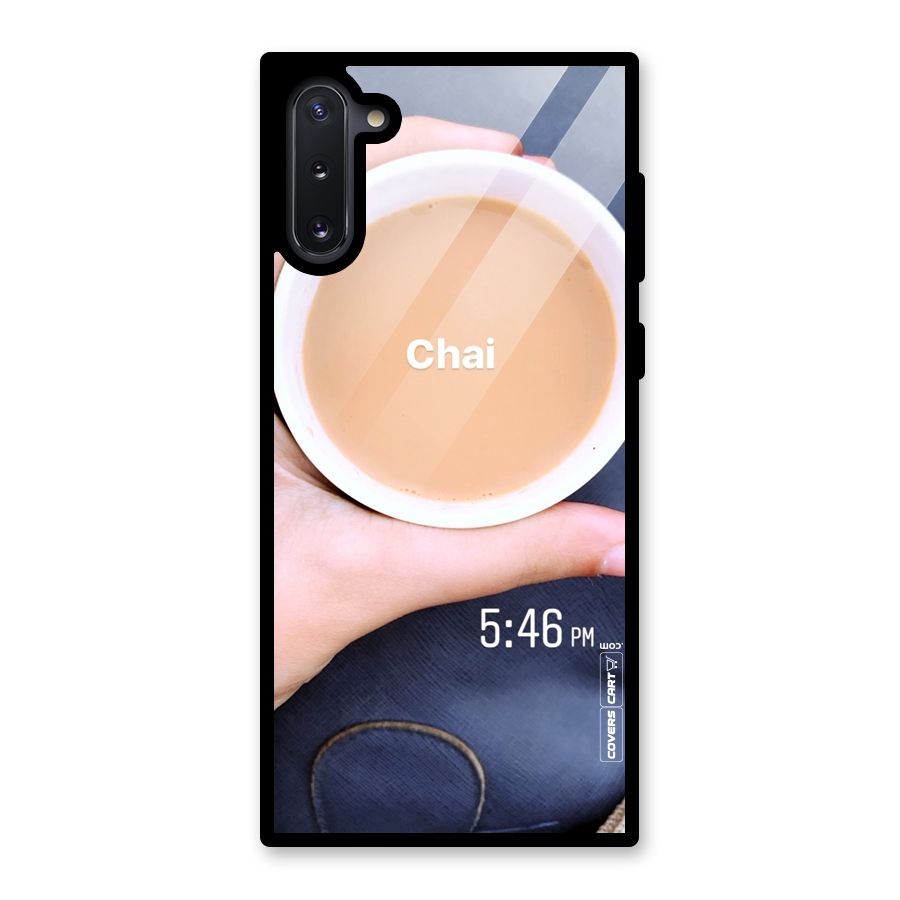 Evening Tea Glass Back Case for Galaxy Note 10