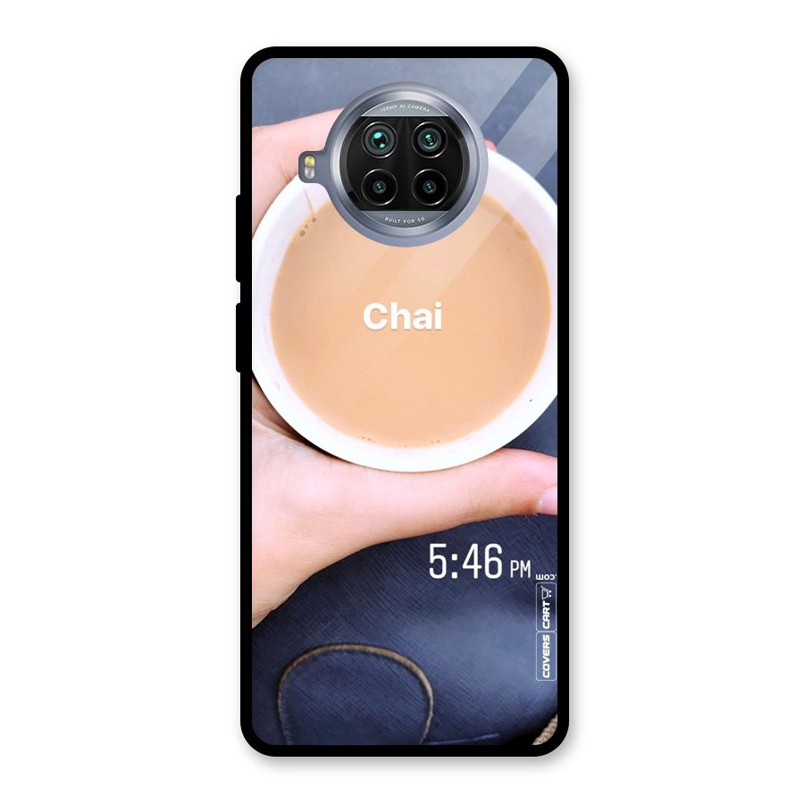 Evening Tea Glass Back Case for Mi 10i