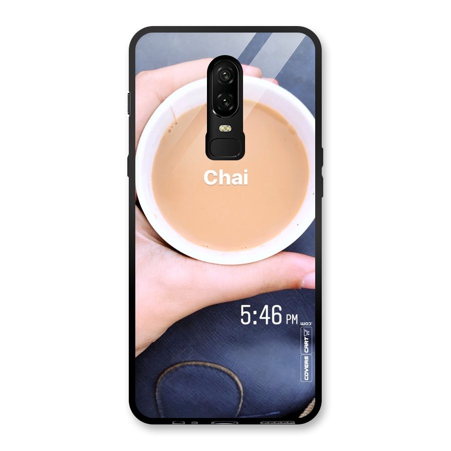 Evening Tea Glass Back Case for OnePlus 6