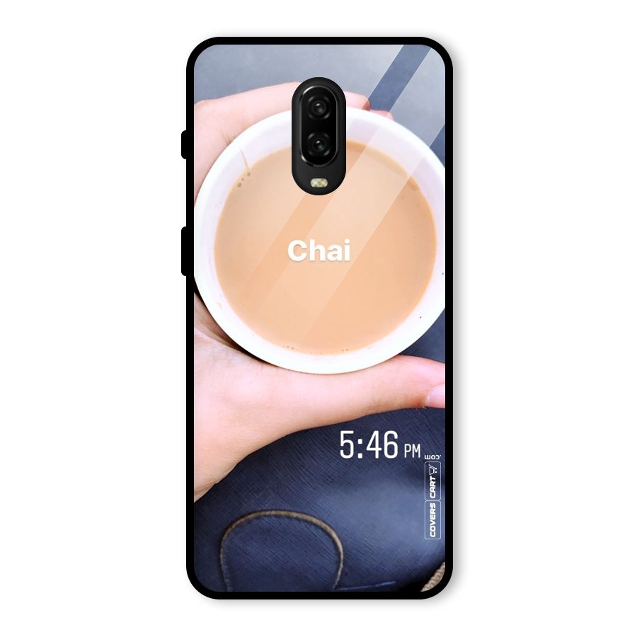 Evening Tea Glass Back Case for OnePlus 6T