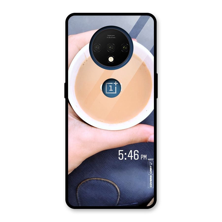 Evening Tea Glass Back Case for OnePlus 7T