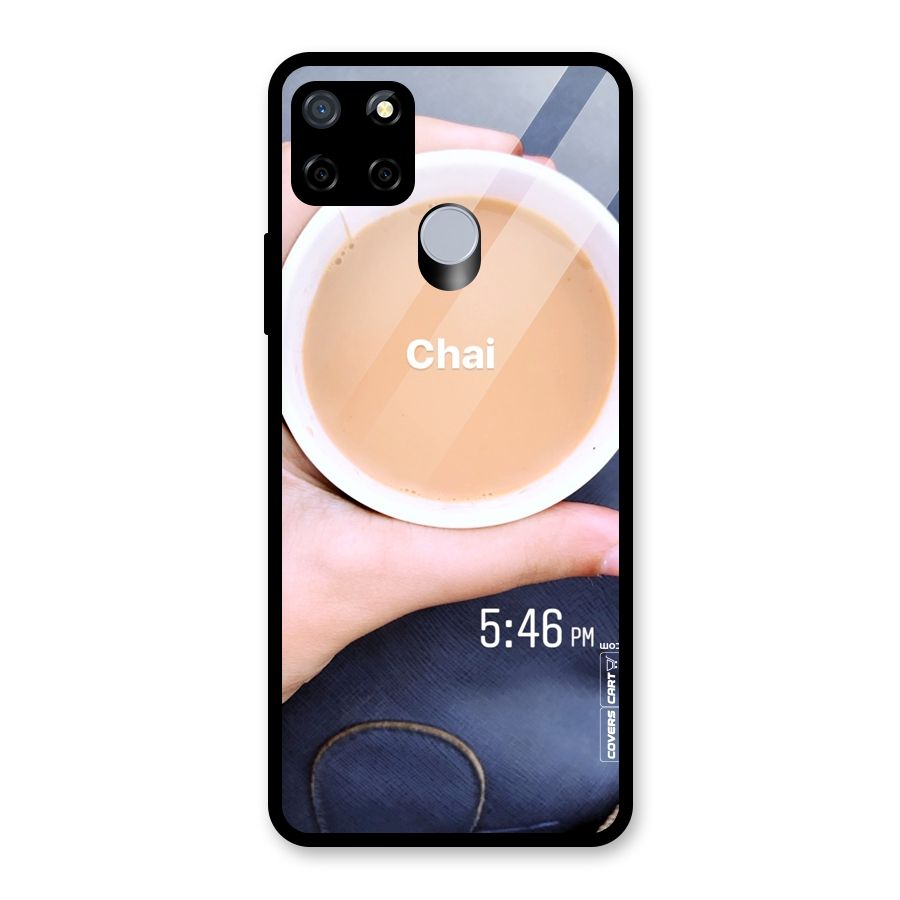 Evening Tea Glass Back Case for Realme Narzo 30A