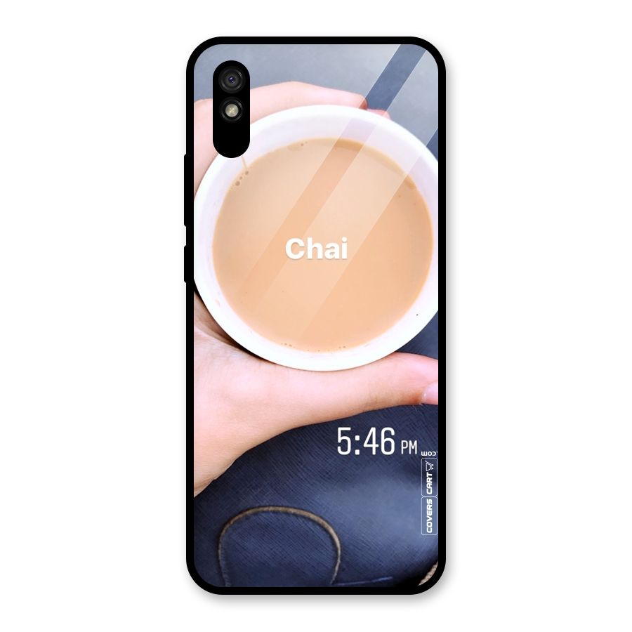 Evening Tea Glass Back Case for Redmi 9A
