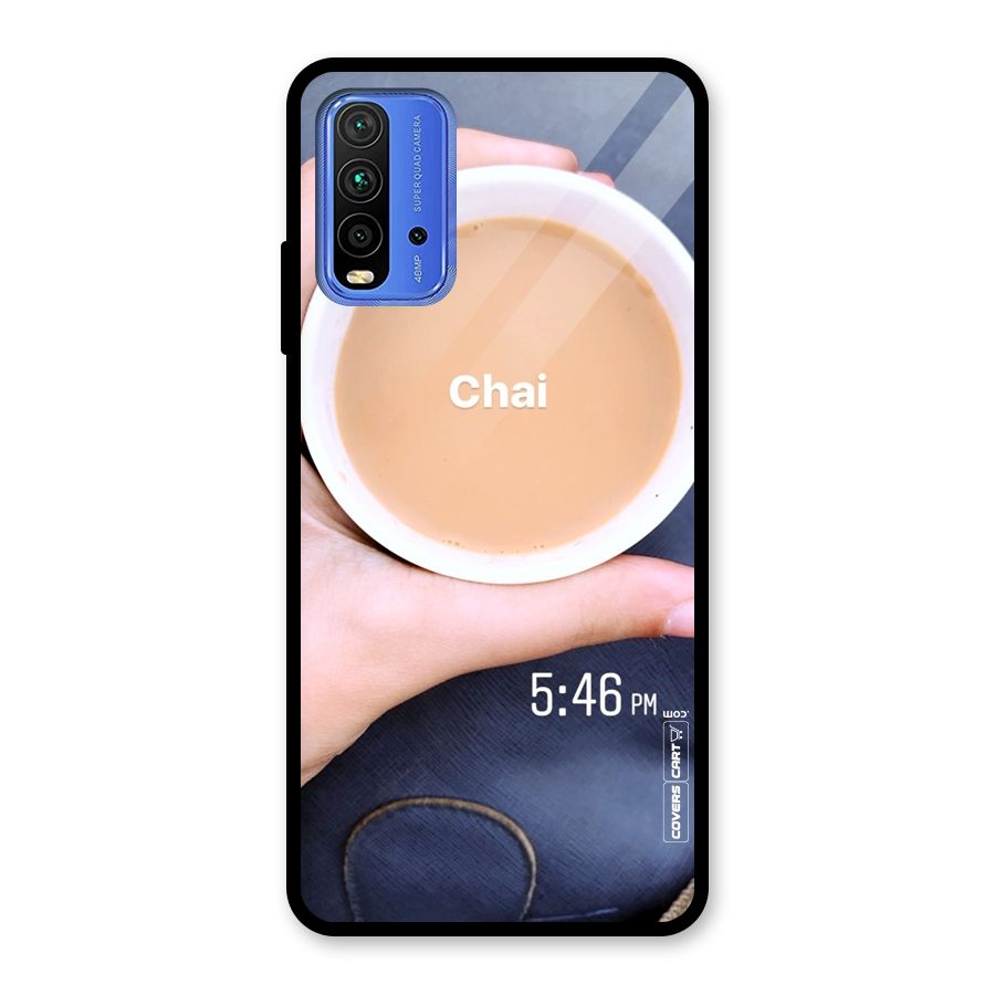 Evening Tea Glass Back Case for Redmi 9 Power