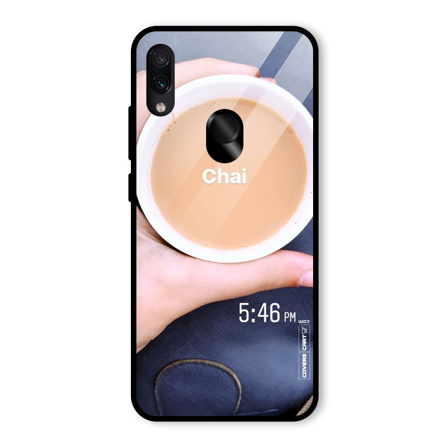 Evening Tea Glass Back Case for Redmi Note 7 Pro