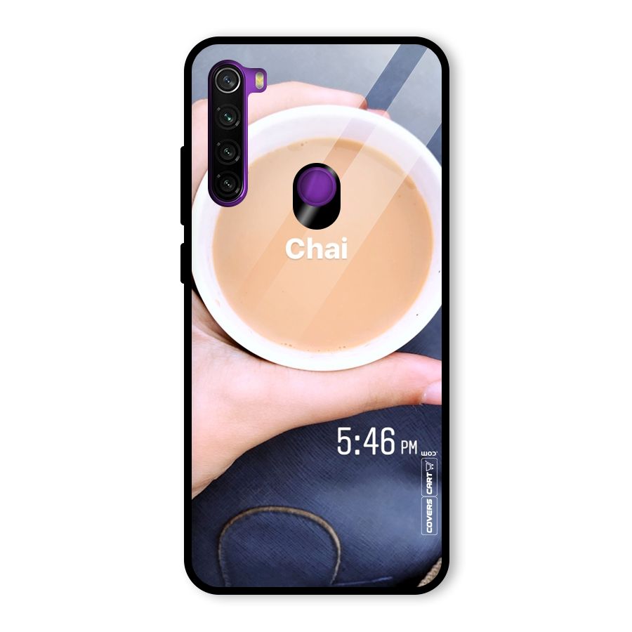 Evening Tea Glass Back Case for Redmi Note 8