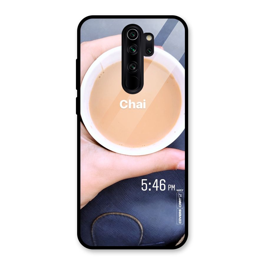 Evening Tea Glass Back Case for Redmi Note 8 Pro