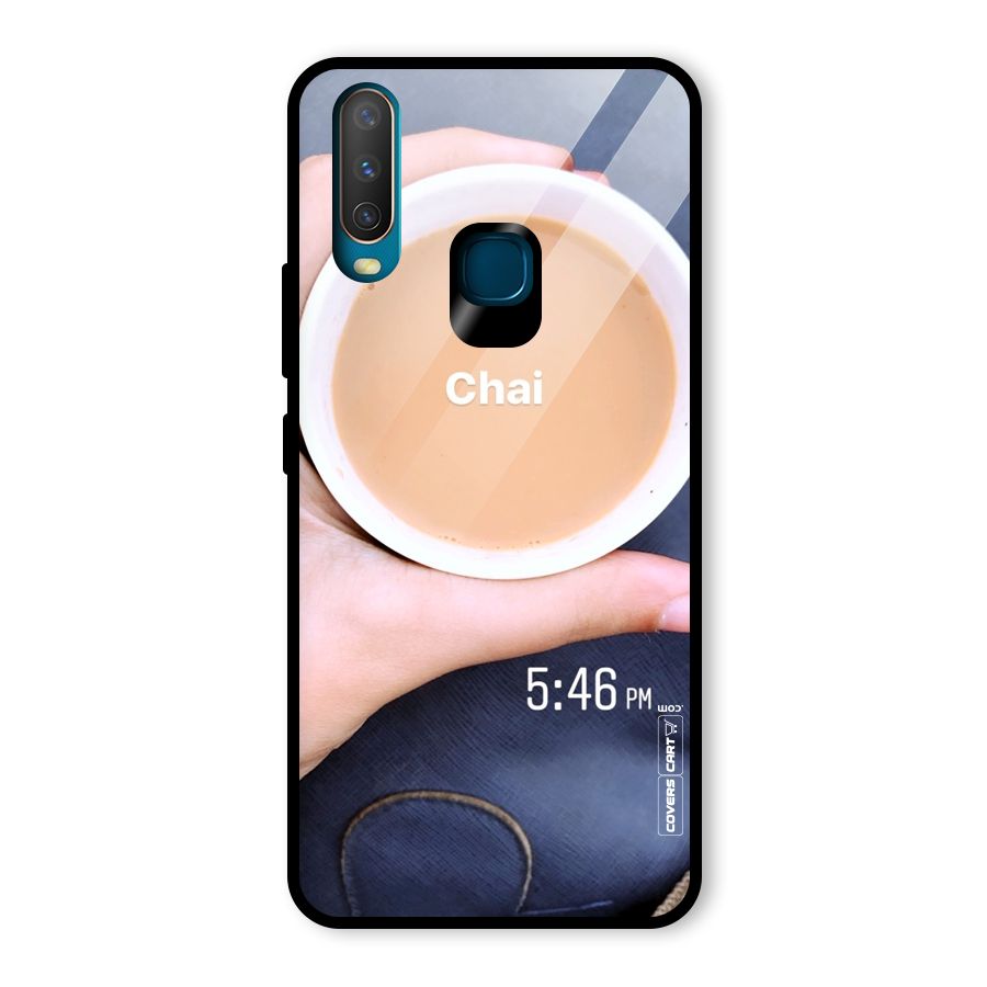 Evening Tea Glass Back Case for Vivo U10