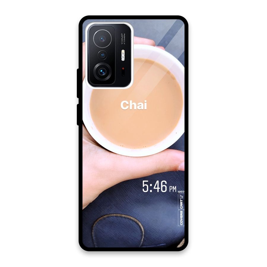 Evening Tea Glass Back Case for Xiaomi 11T Pro
