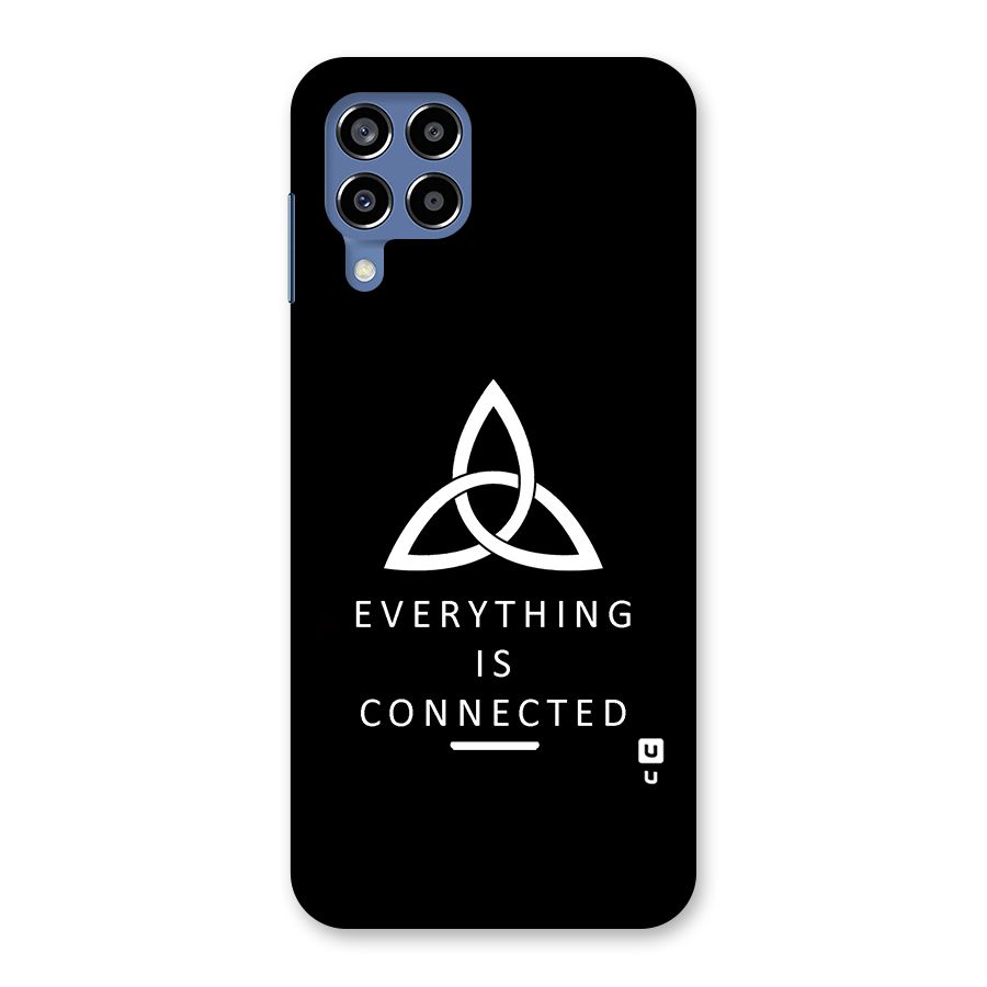 Everything is Connected Typography Back Case for Galaxy M53 5G