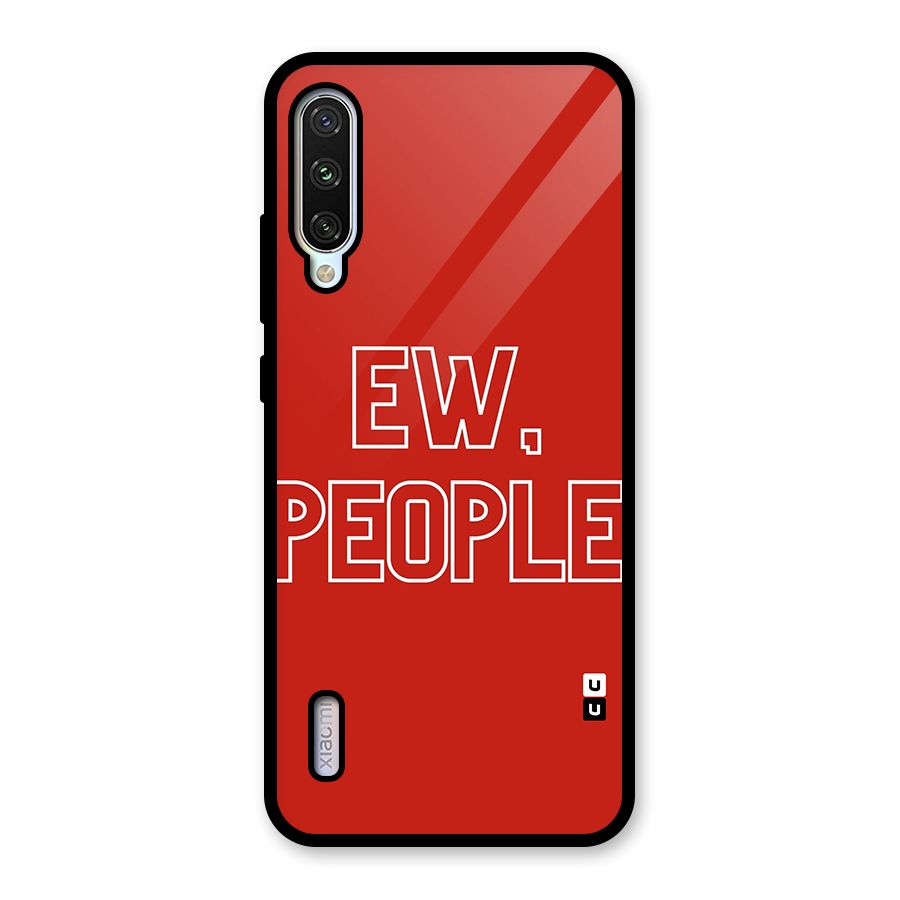 Ew People Glass Back Case for Mi A3