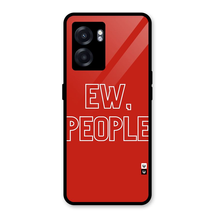 Ew People Glass Back Case for Realme Narzo 50 5G