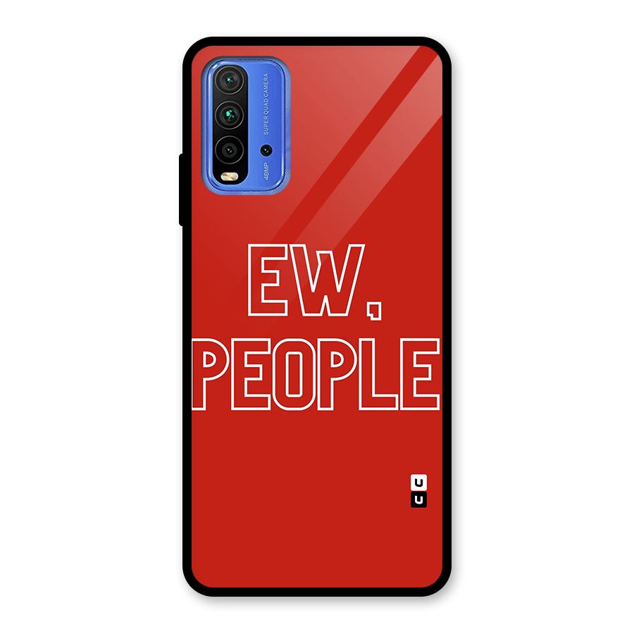 Ew People Glass Back Case for Redmi 9 Power