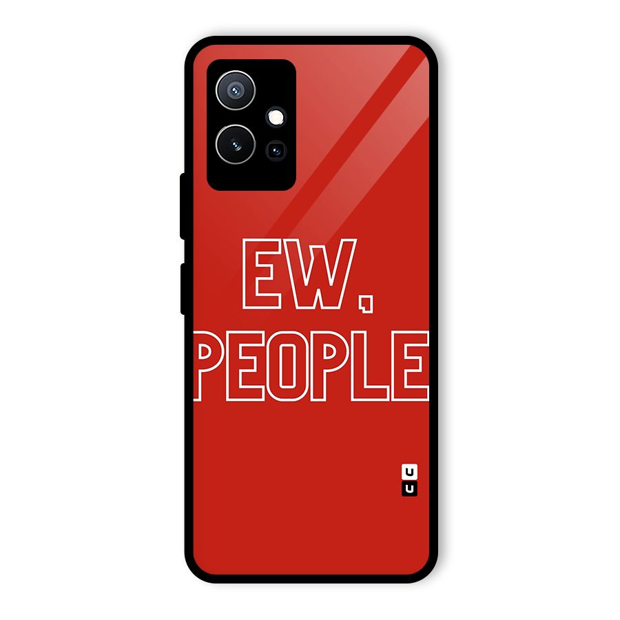 Ew People Glass Back Case for Vivo Y75 5G