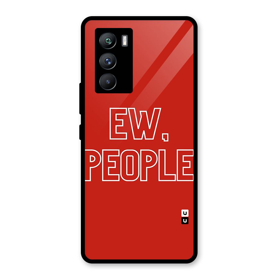 Ew People Glass Back Case for Vivo iQOO 9 SE