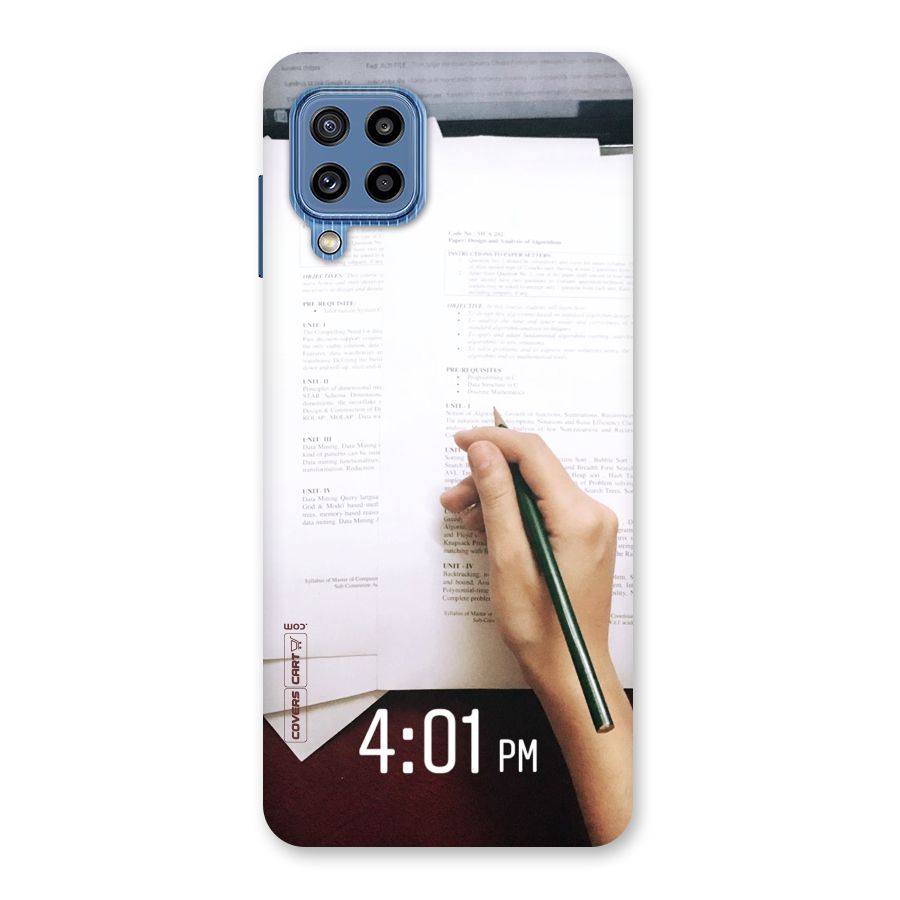 Exam Time Blues Back Case for Galaxy M32