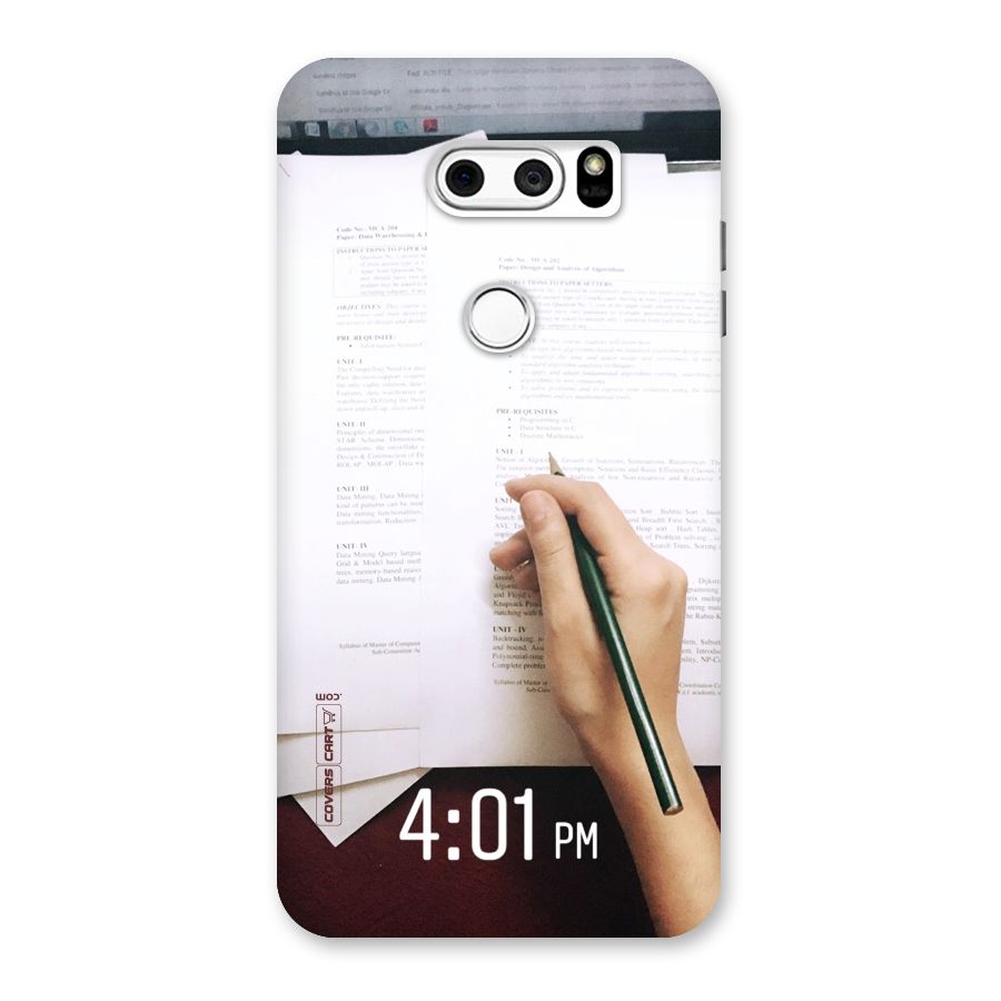 Exam Time Blues Back Case for LG V30