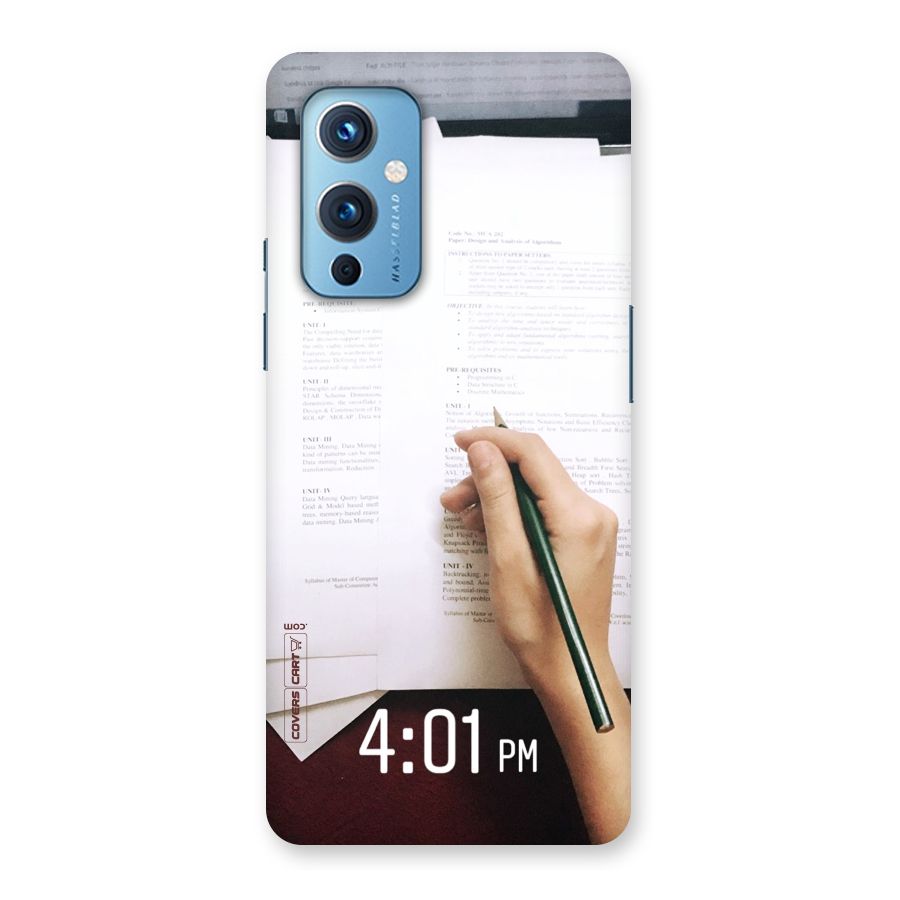 Exam Time Blues Back Case for OnePlus 9